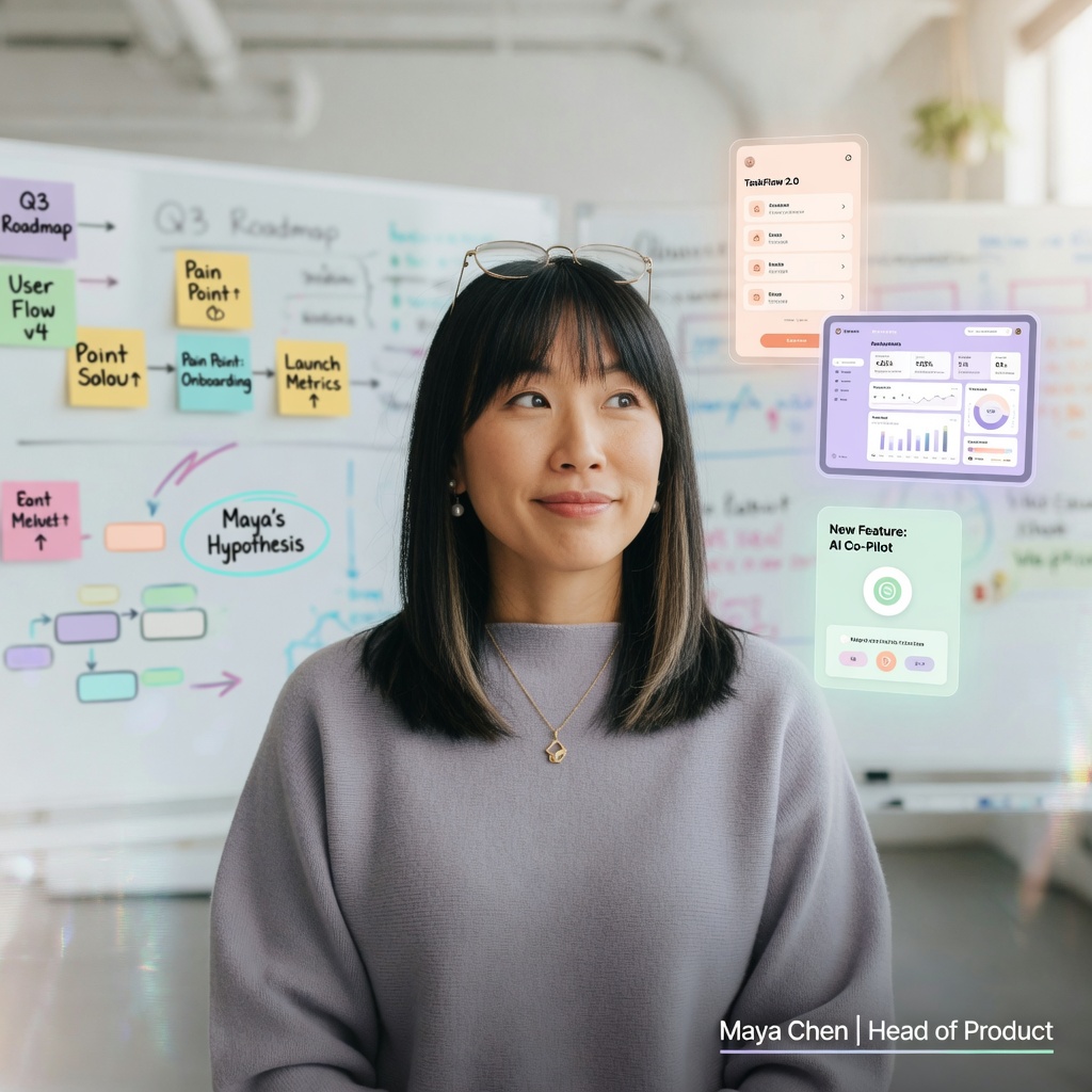 Portrait of Maya Chen